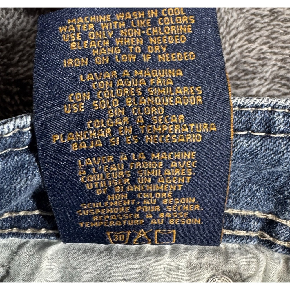 Seven7 Women's Jeans Classic Straight Denim Size 24 Inseam - Picture 12 of 12